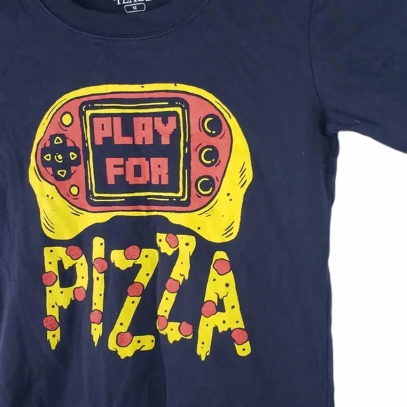 Children's Place Play for Pizza Tshirt 12 - Picture 2 of 3